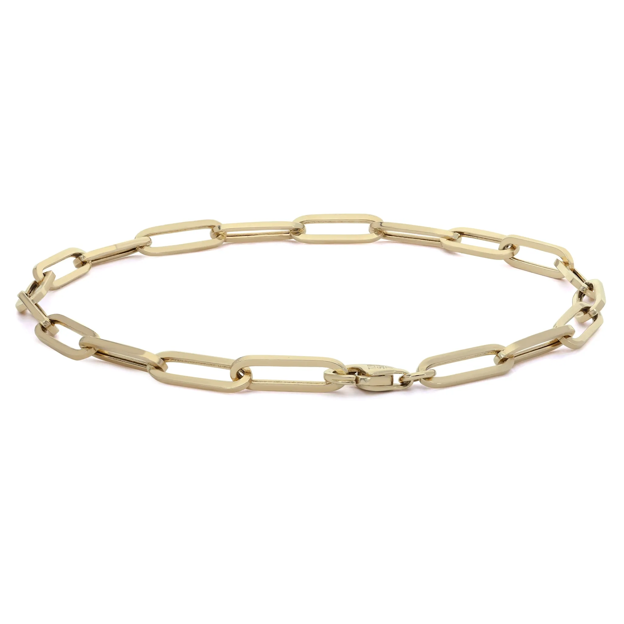 14K Yellow Gold "Rays of Light" Chain