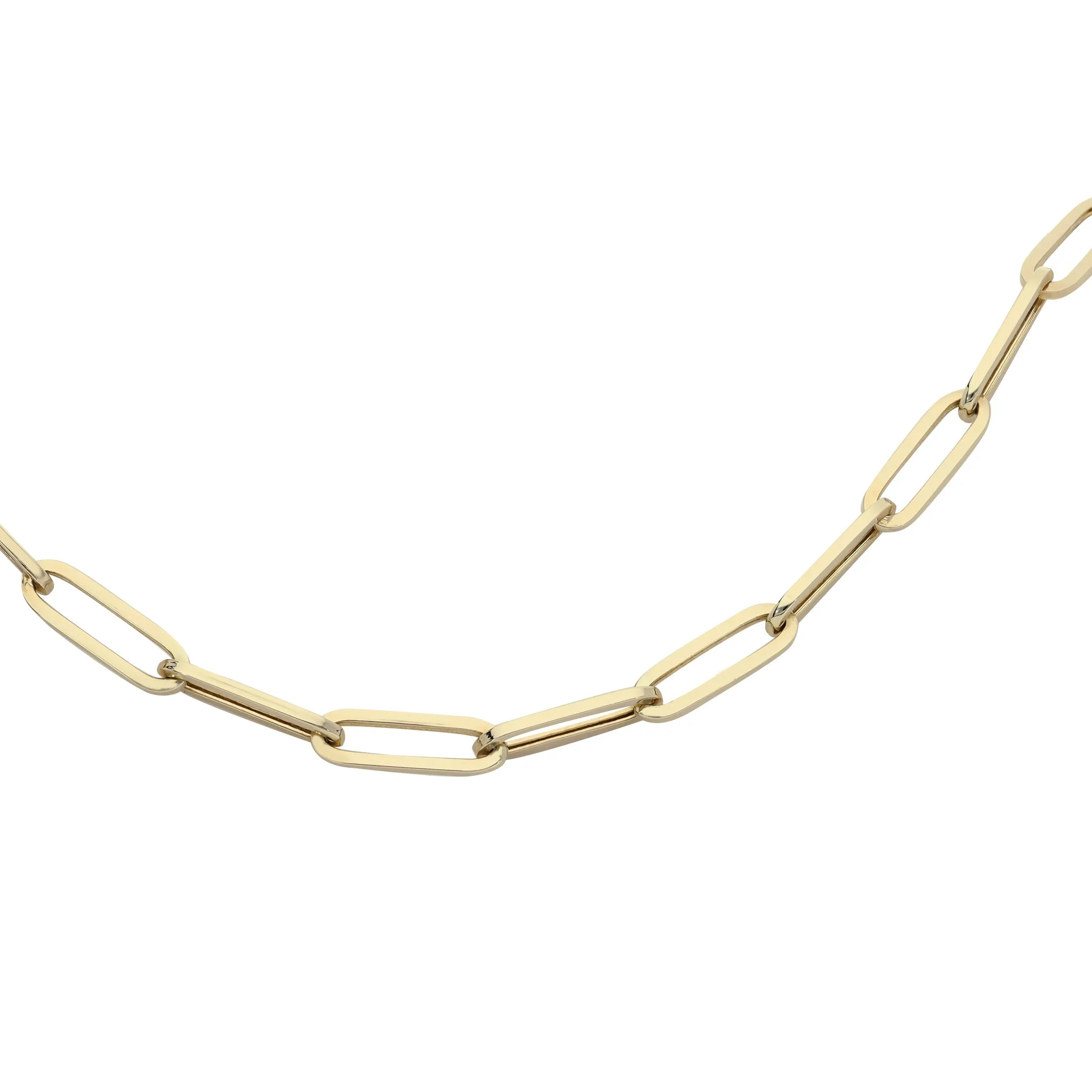 14K Yellow Gold "Rays of Light" Chain