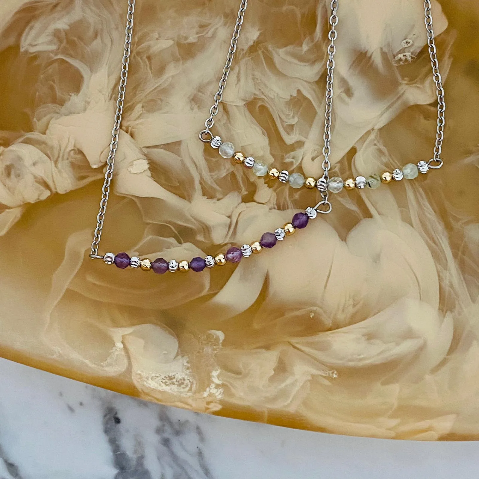 Amethyst Anklet