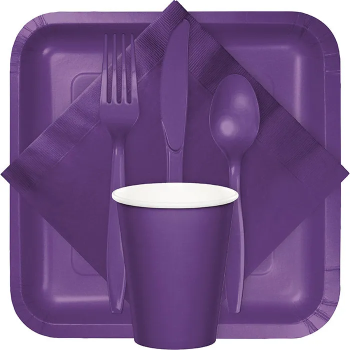 Amethyst Dinner Napkins 2Ply 1/8Fld (50/Pkg)