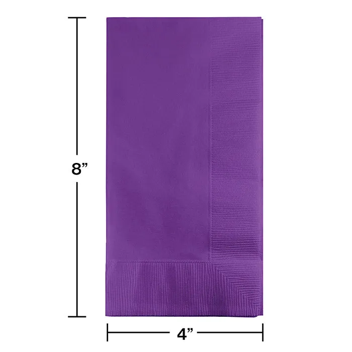 Amethyst Dinner Napkins 2Ply 1/8Fld (50/Pkg)