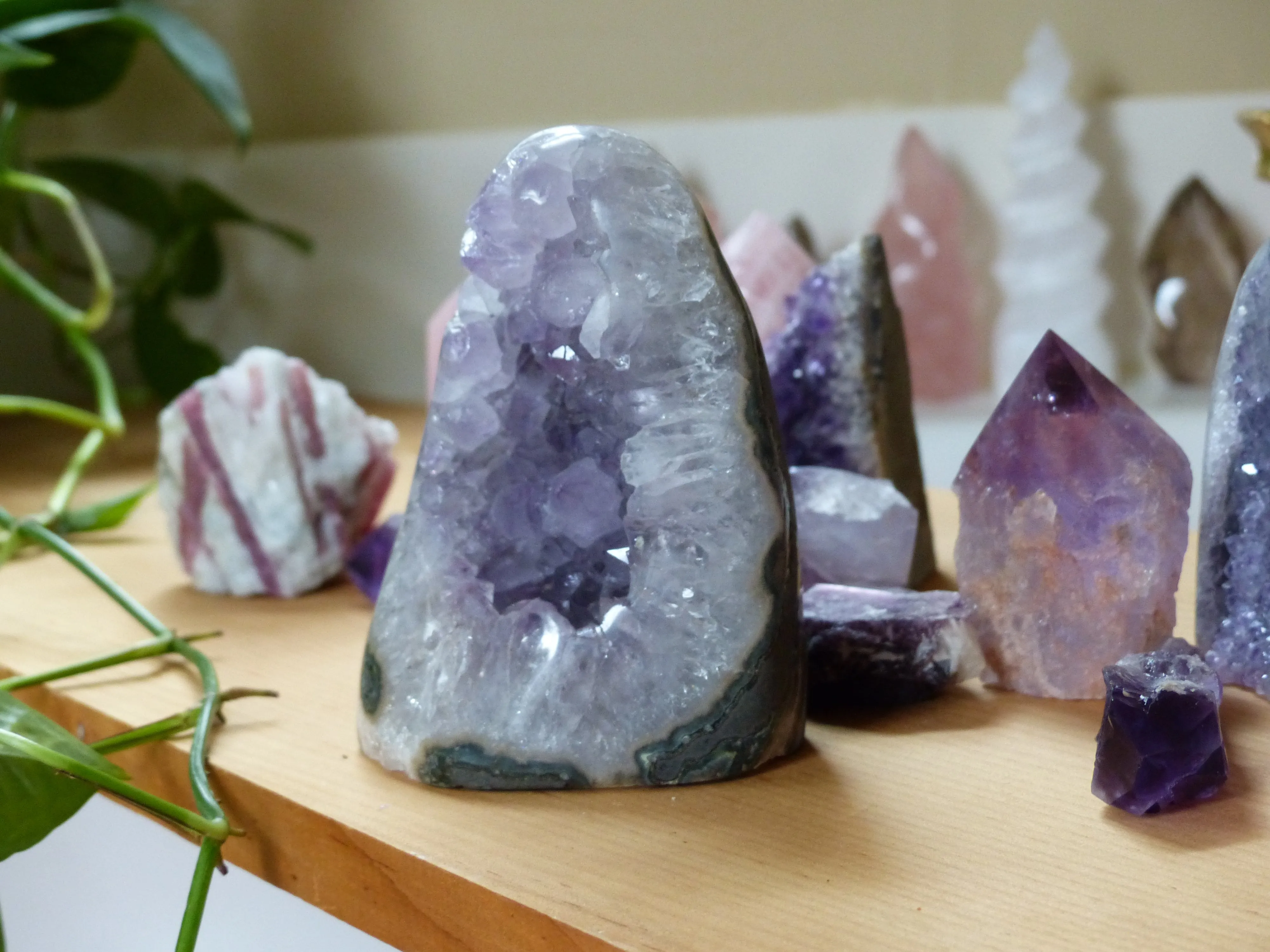 Amethyst Geode Free Form, Polished (#2)