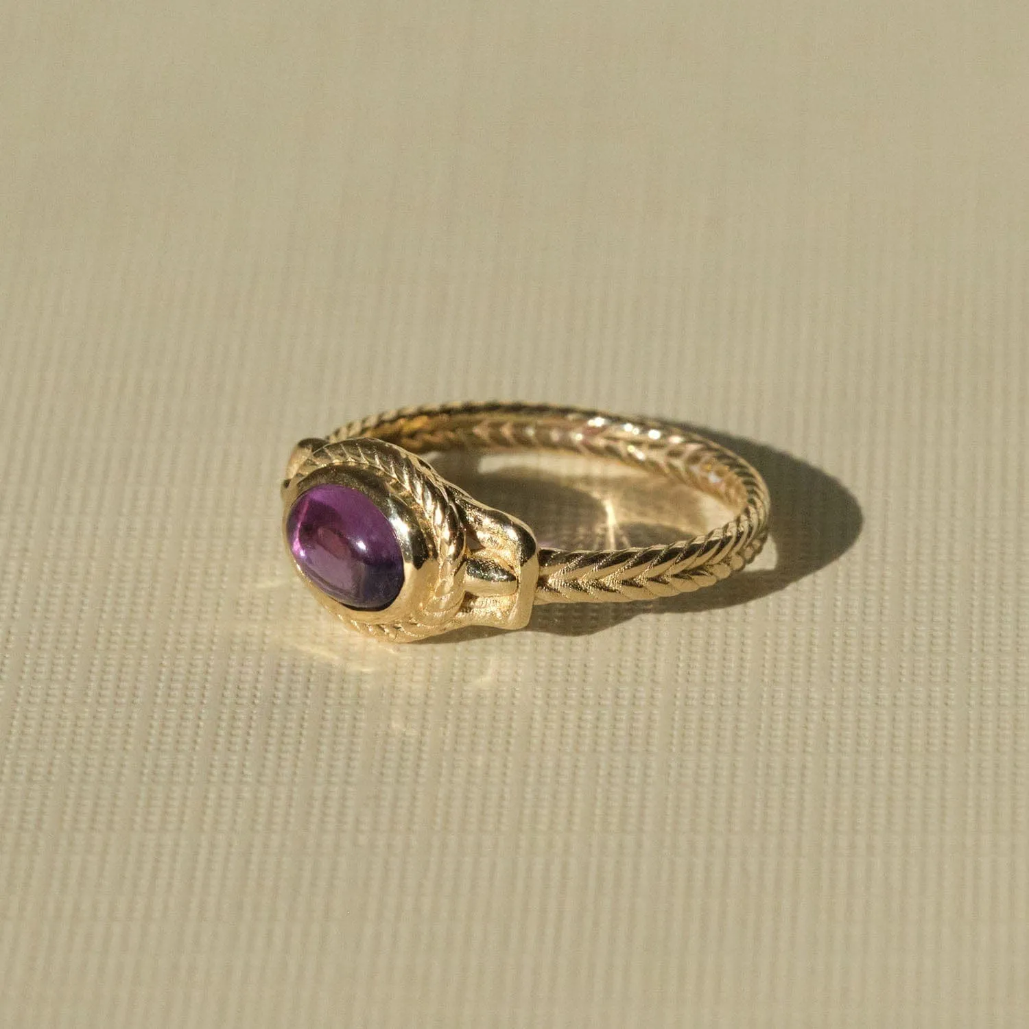 Ancient Heirloom Ring - Amethyst