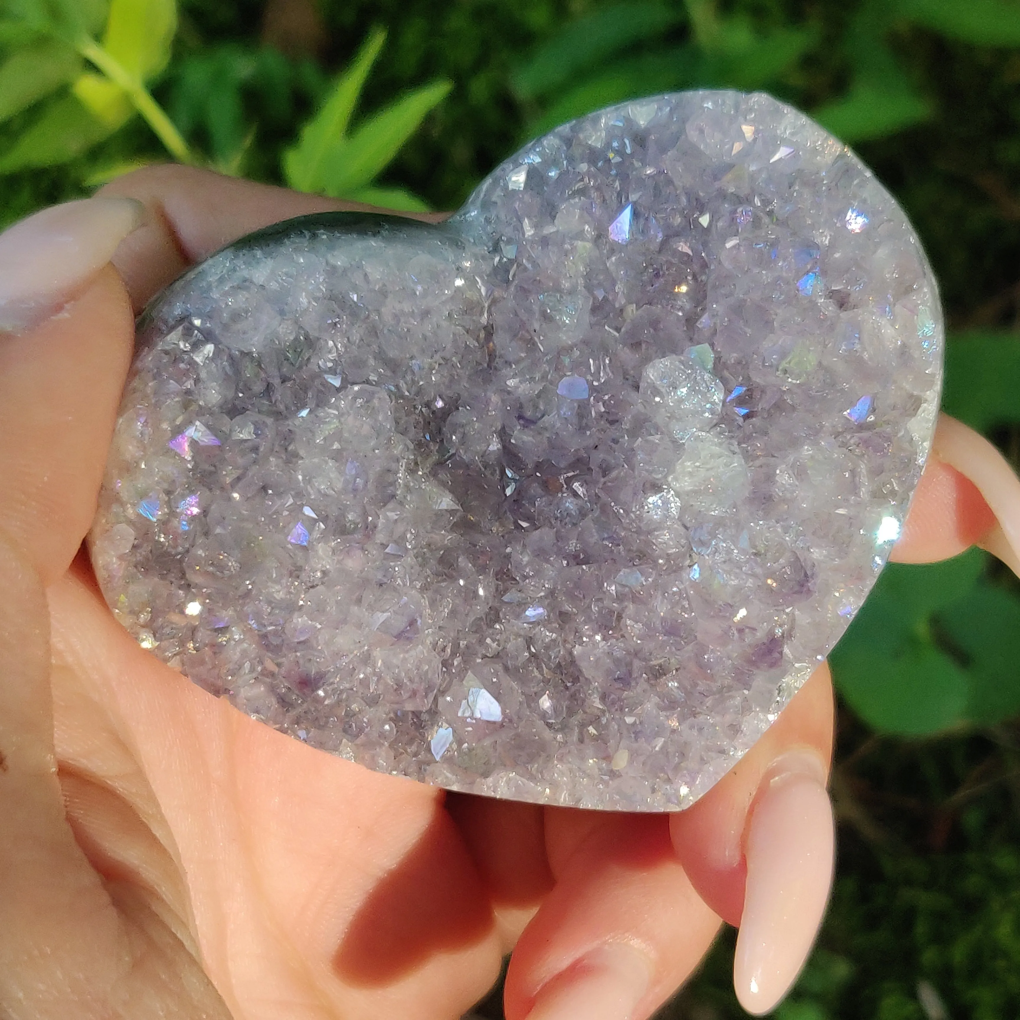 Aura Amethyst Heart (#23)