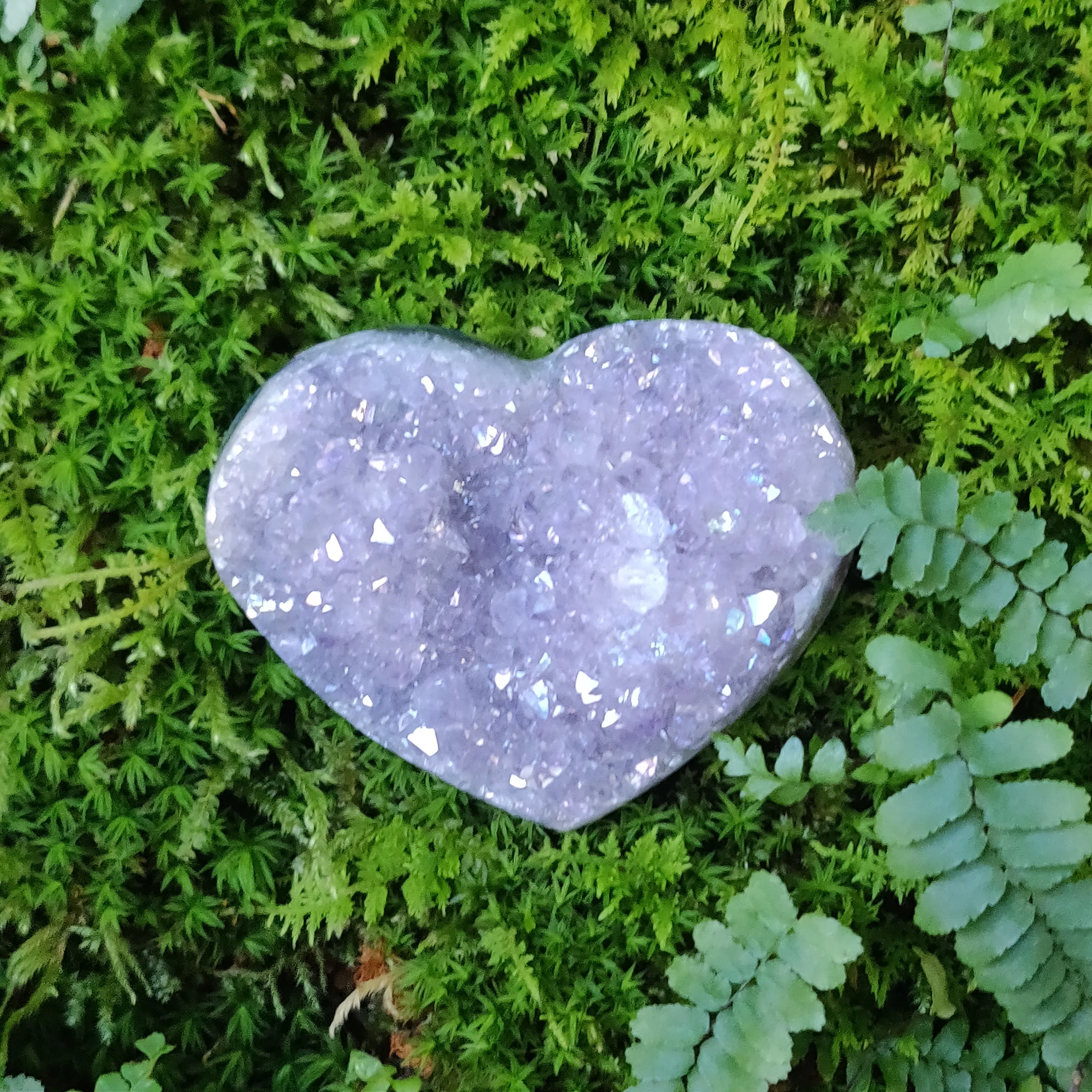 Aura Amethyst Heart (#23)