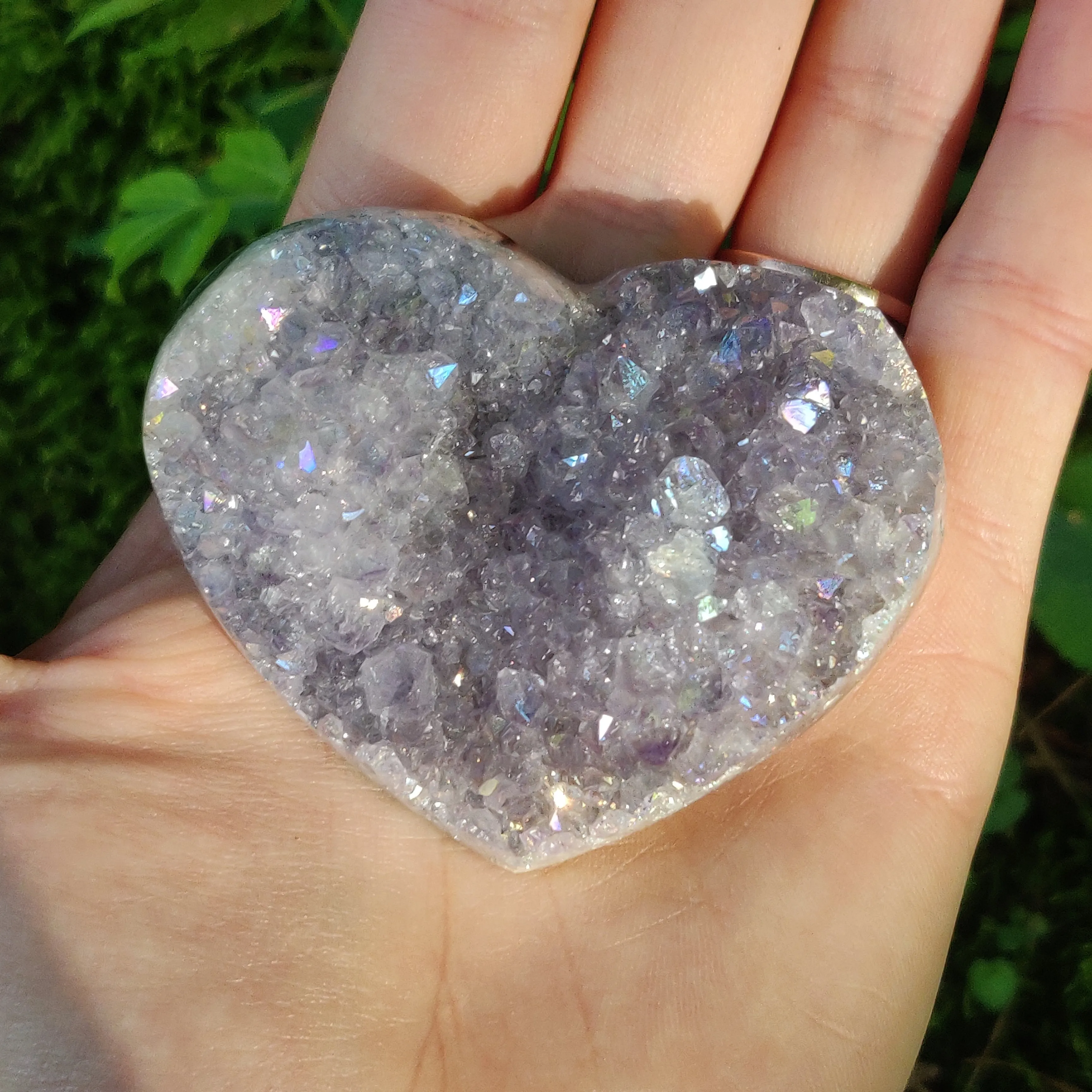 Aura Amethyst Heart (#23)