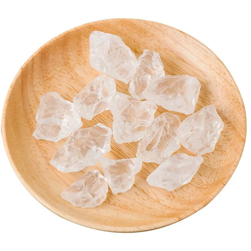 Aura Natural Raw Clear Quartz Crystal Point