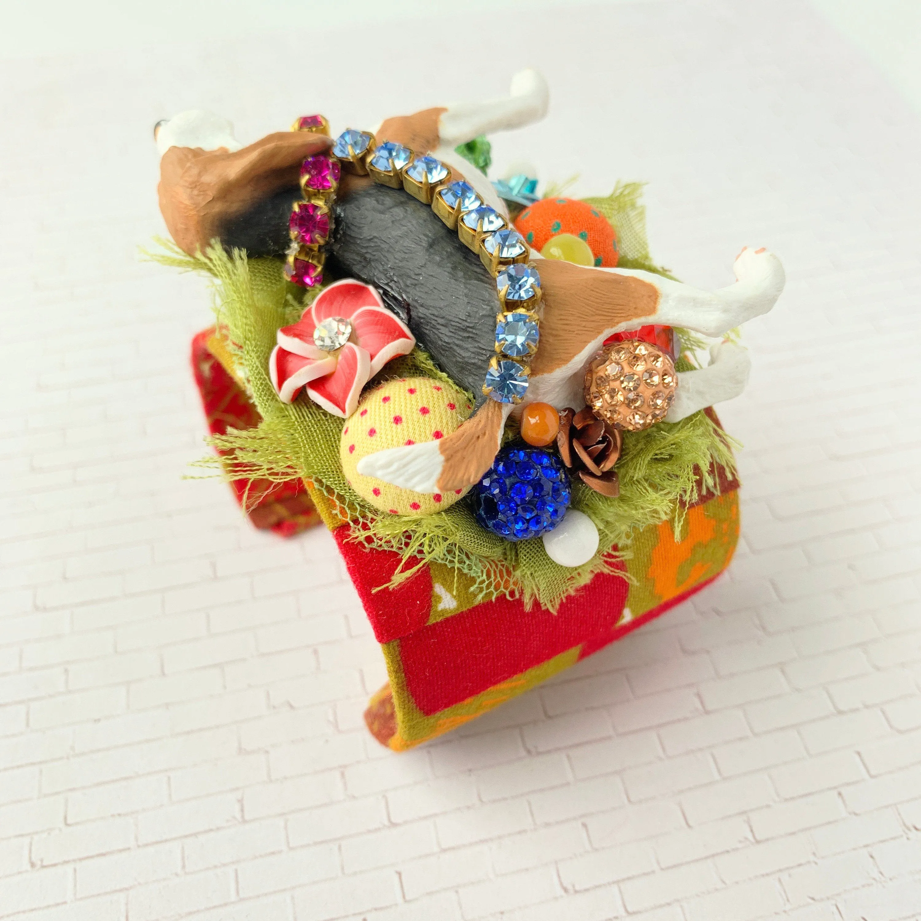 Beagle Collage Cuff Bracelet