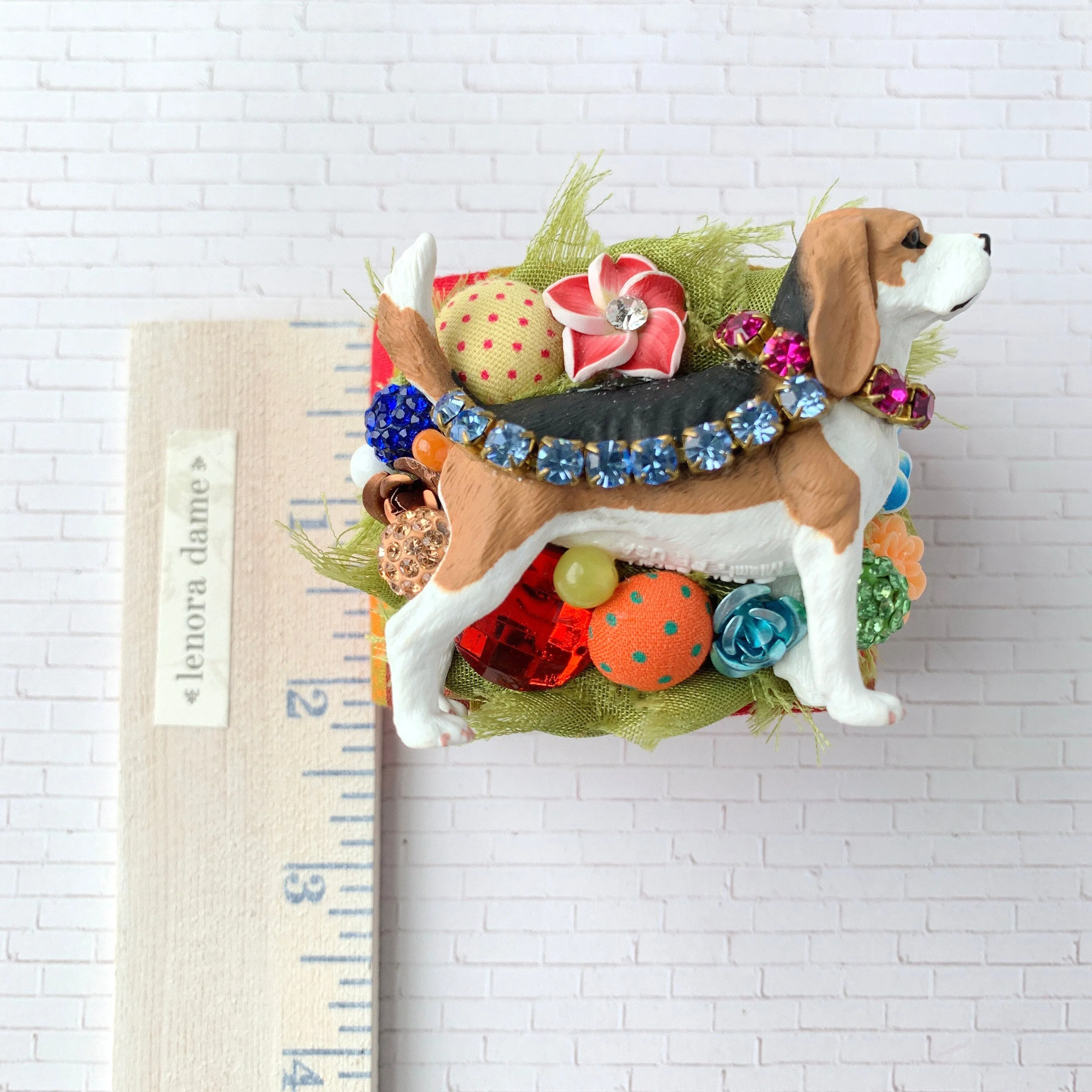 Beagle Collage Cuff Bracelet