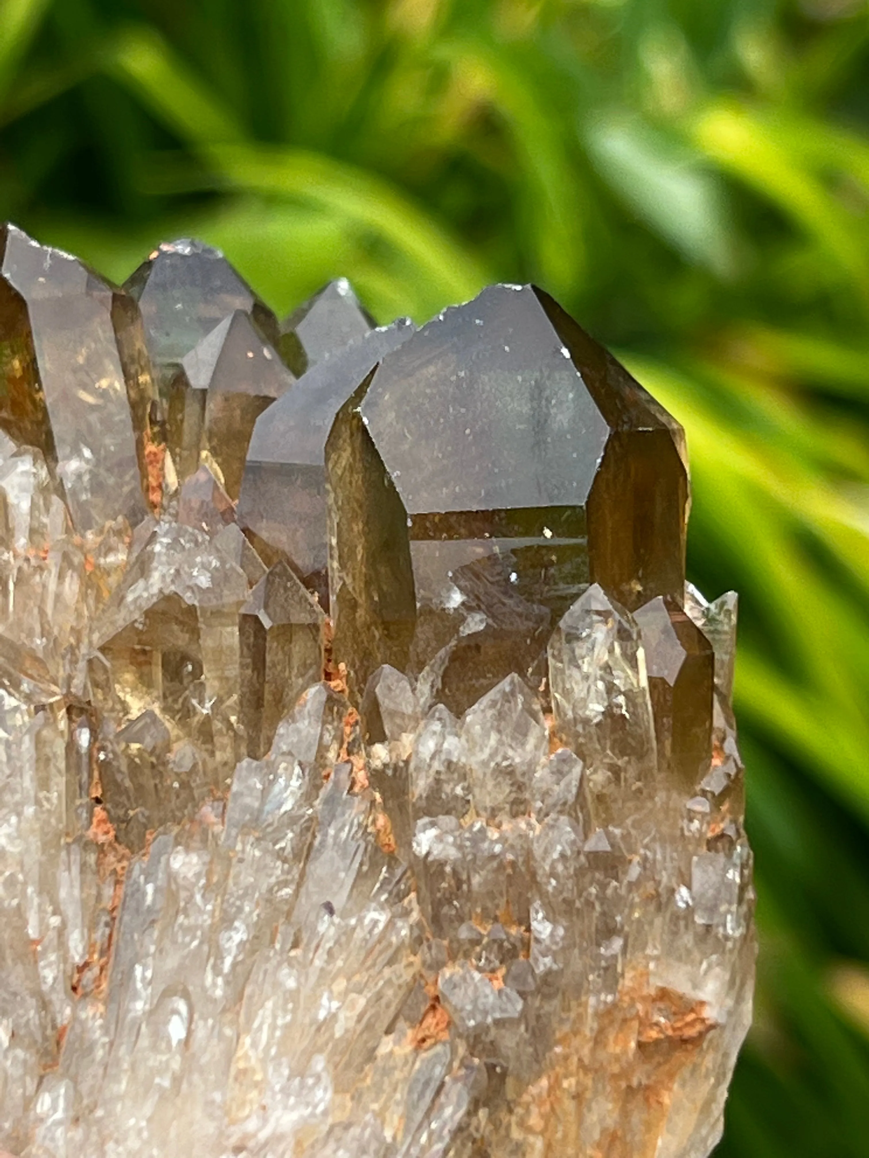 Beautiful Golden Kundalini Quartz Citrine, Democratic Republic of Congo, Lwena, Congo Citrine