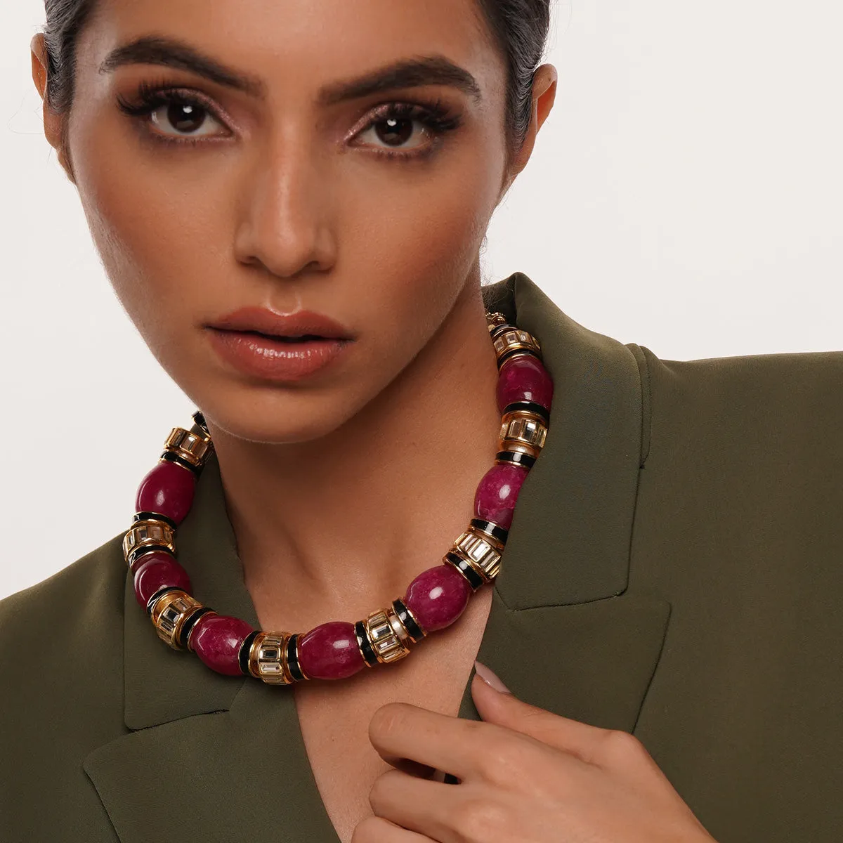 Begum Haute Pink Choker