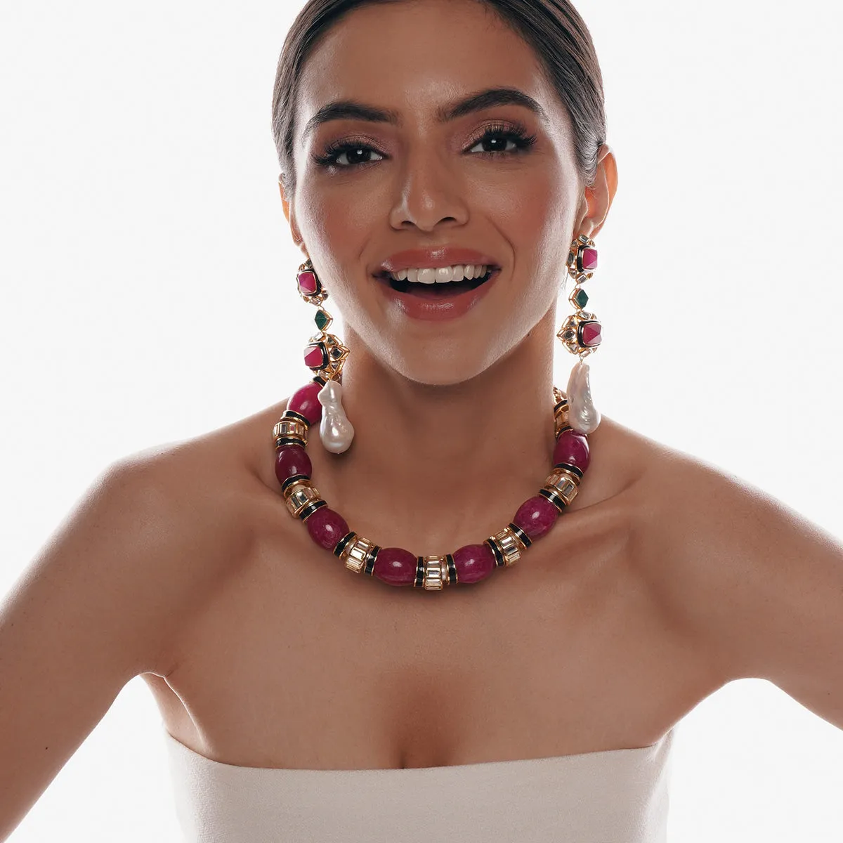 Begum Haute Pink Choker
