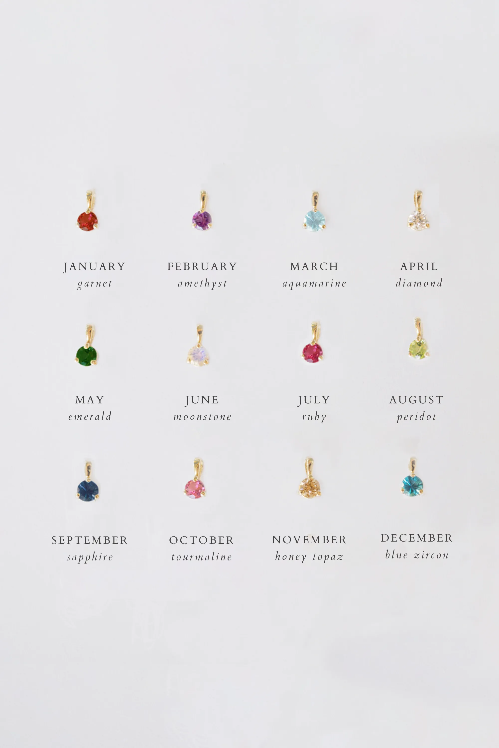 Birthstone Necklace *made-to-order