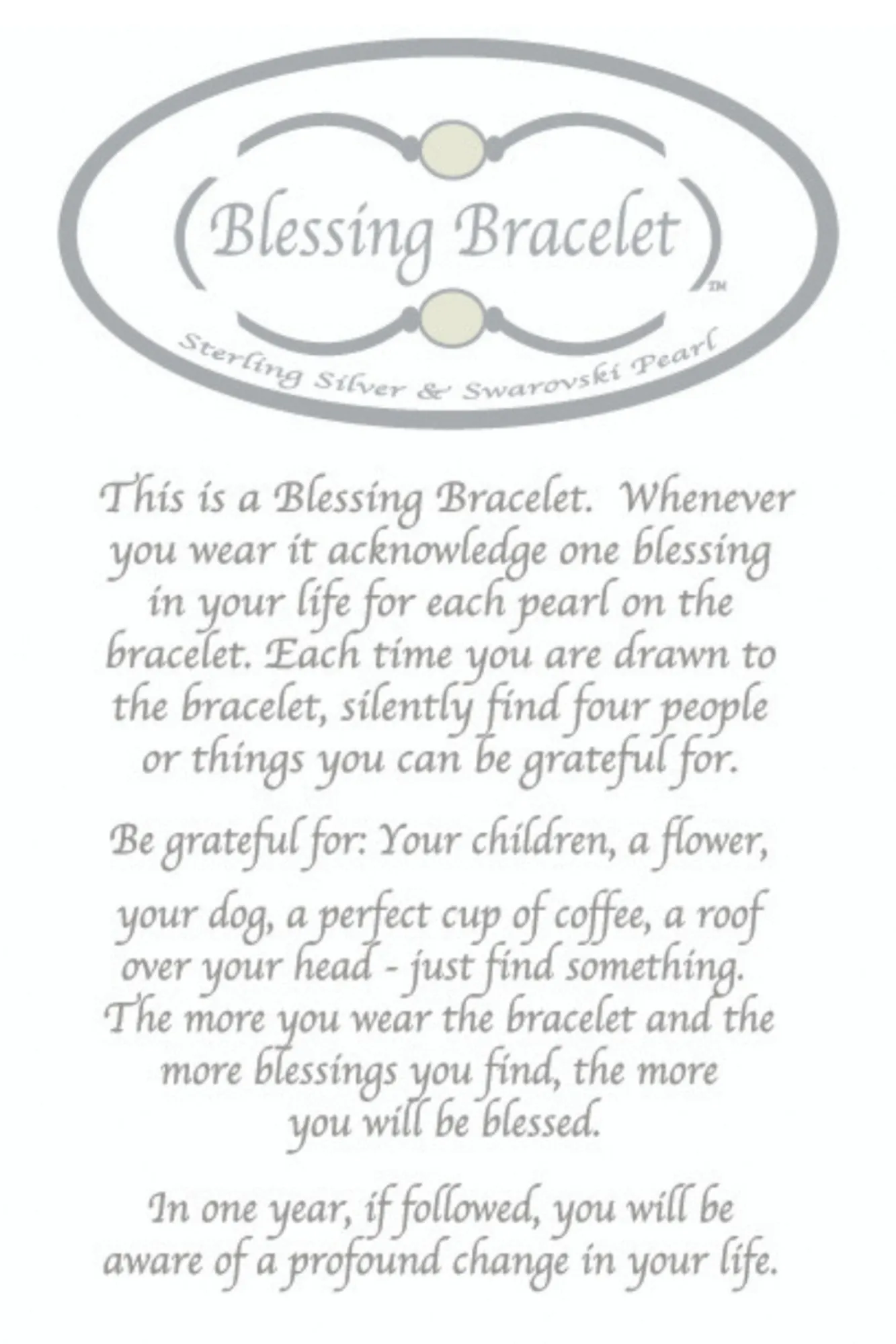 Black Onyx Blessing Bracelet