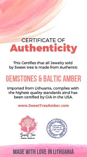 Boost Immune System with Rainbow Amber Necklace for Kids