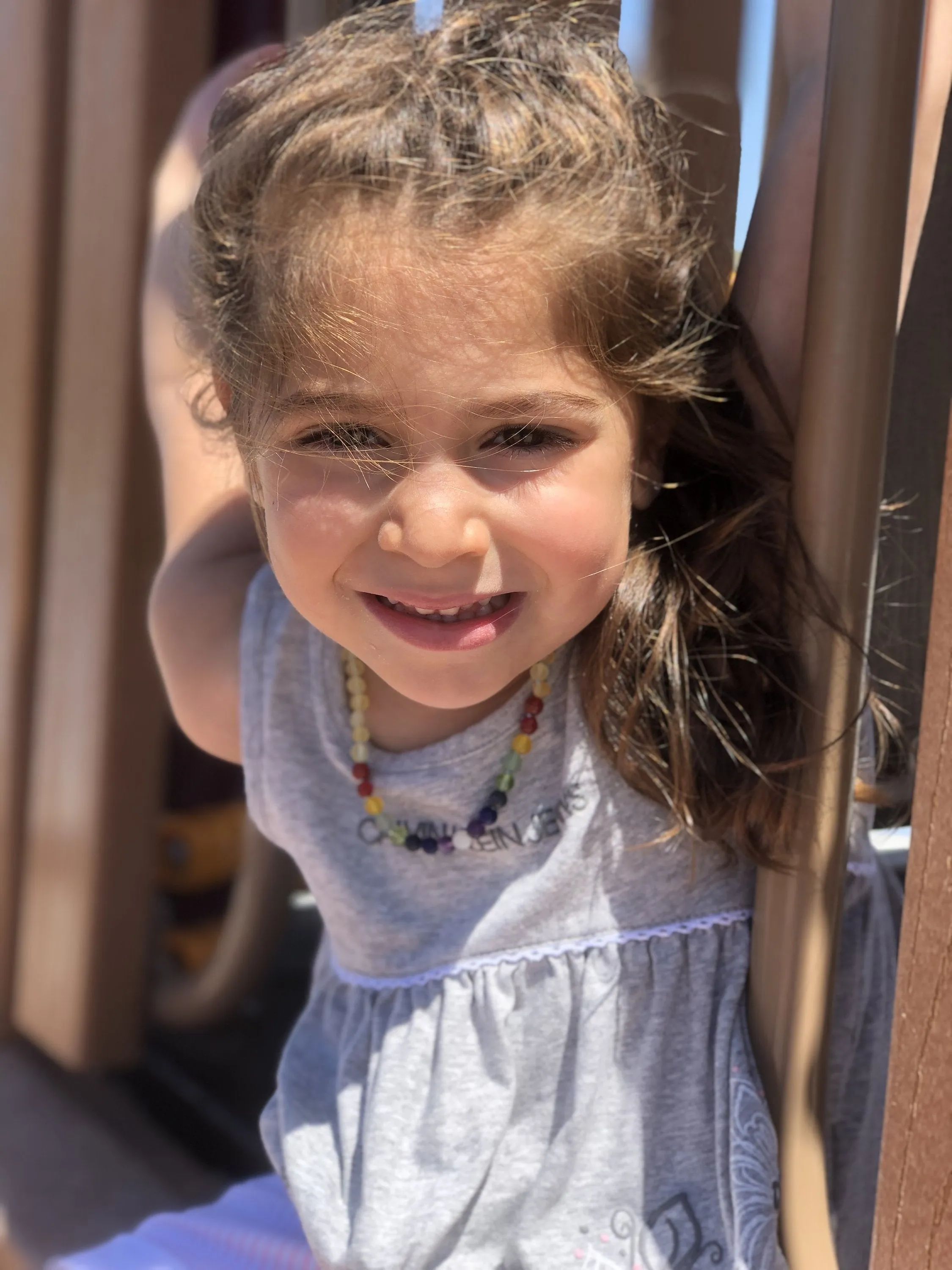 Boost Immune System with Rainbow Amber Necklace for Kids