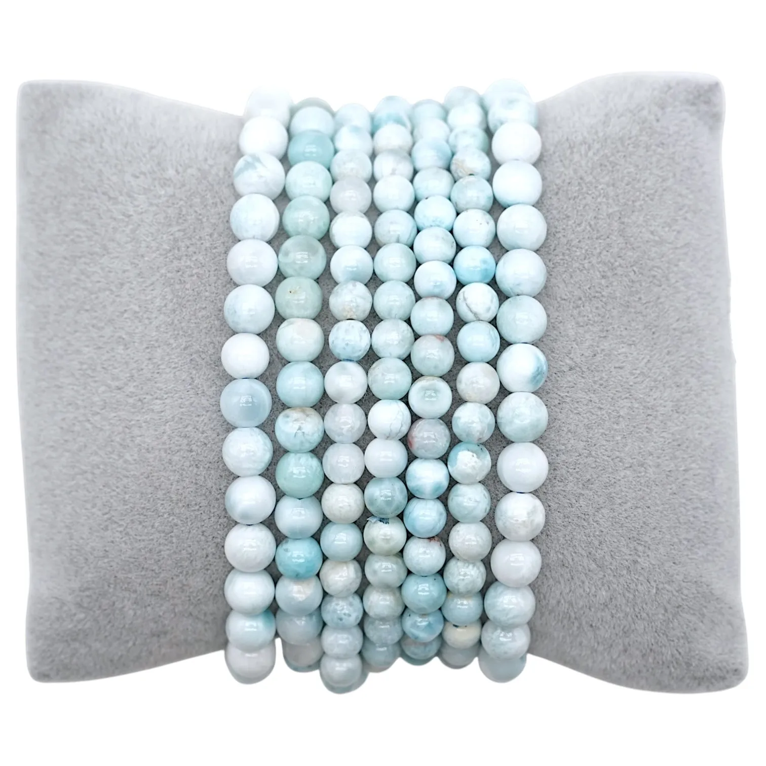 Bracelet Larimar de République dominicaine AA 
