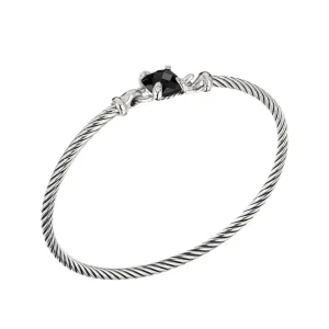 Chatelaine® Bracelet with Black Onyx and Diamonds
