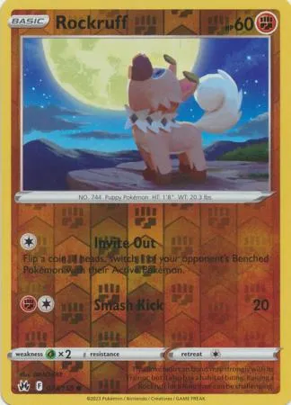 [Collector Troves] Pokemon Sword & Shield Crown Zenith Rockruff Card