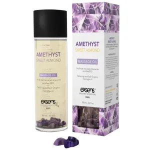 Exsens Massage Oil Amethyst Sweet Almond 3.4 oz.