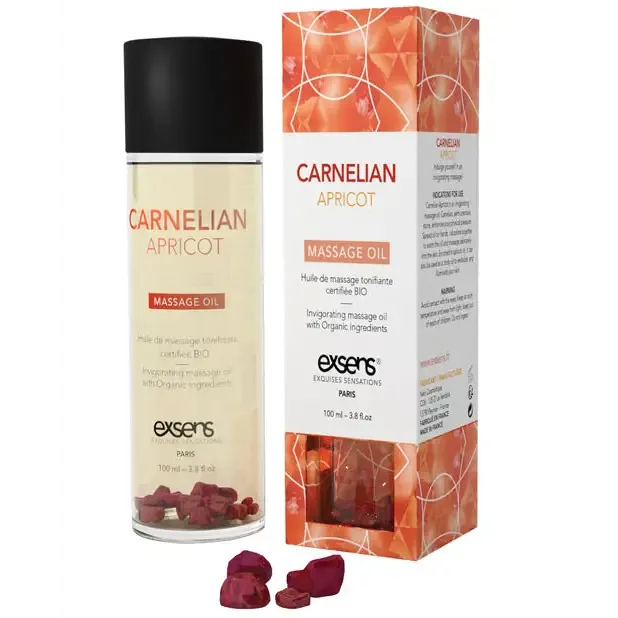 Exsens Massage Oil Amethyst Sweet Almond 3.4 oz.