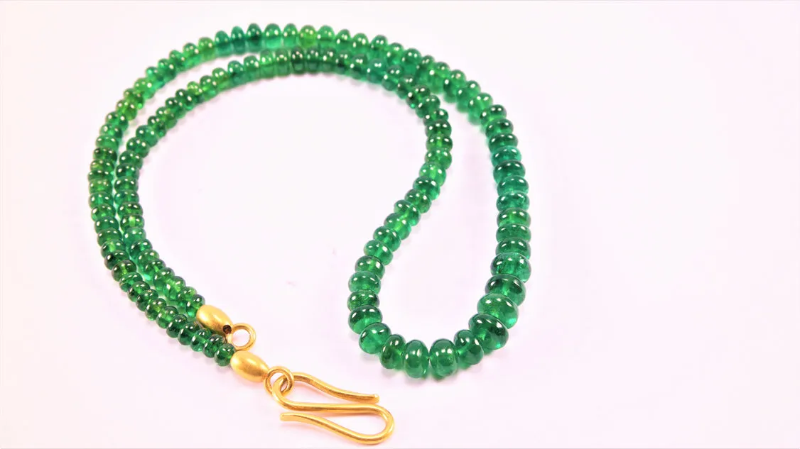 Fine Natural Tsavorite Nacklace of The Finest Quality