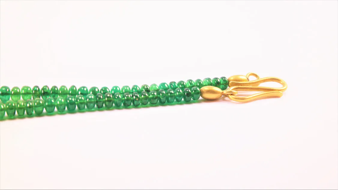 Fine Natural Tsavorite Nacklace of The Finest Quality