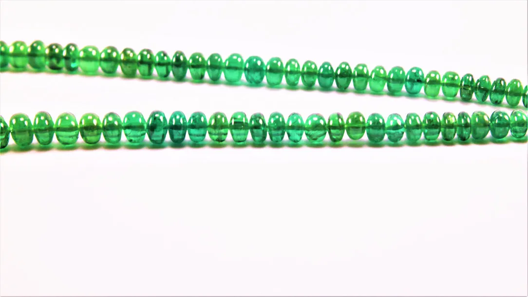 Fine Natural Tsavorite Nacklace of The Finest Quality