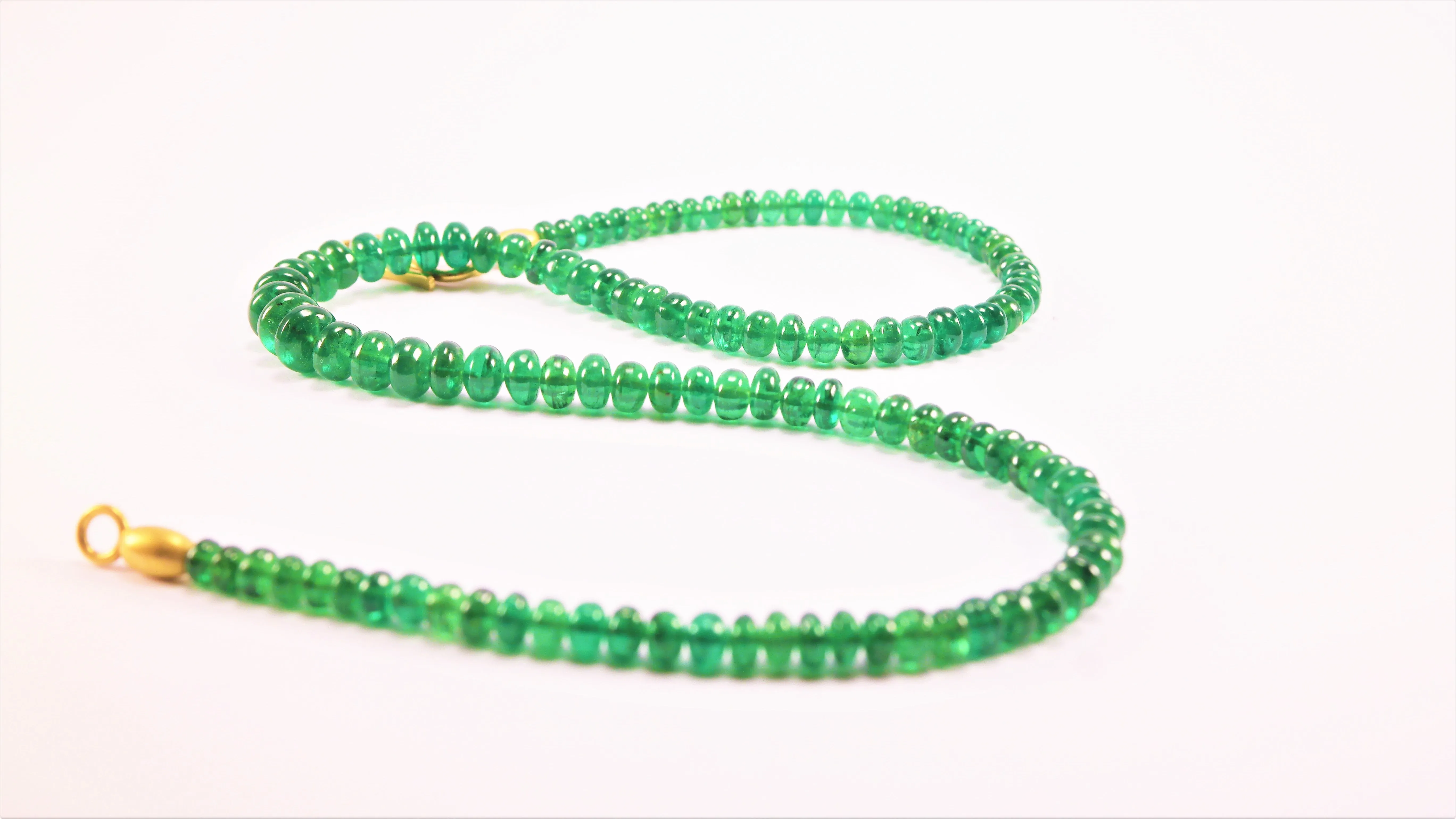 Fine Natural Tsavorite Nacklace of The Finest Quality