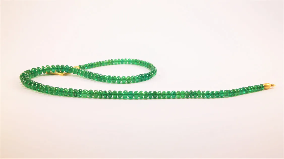 Fine Natural Tsavorite Nacklace of The Finest Quality