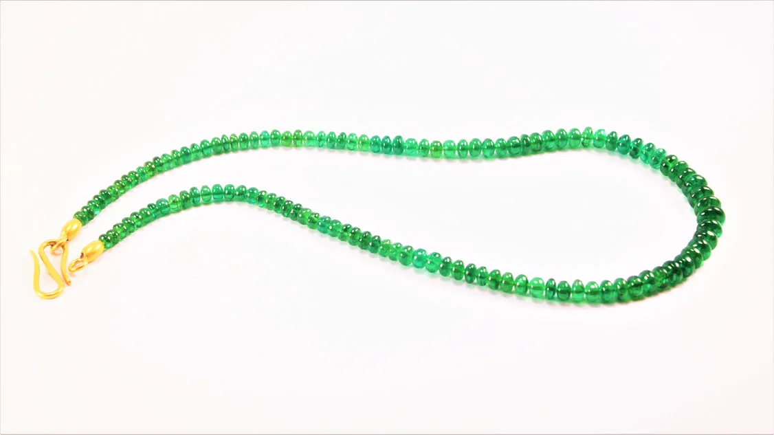 Fine Natural Tsavorite Nacklace of The Finest Quality