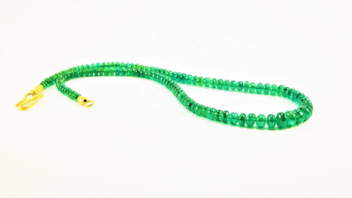 Fine Natural Tsavorite Nacklace of The Finest Quality