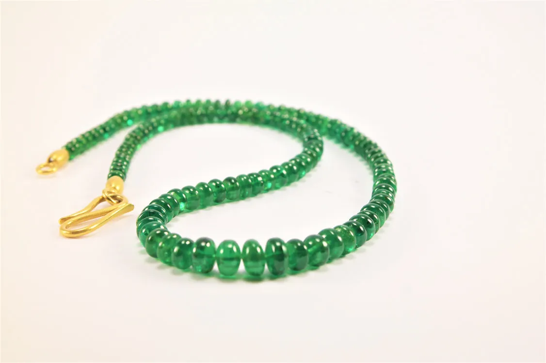 Fine Natural Tsavorite Nacklace of The Finest Quality