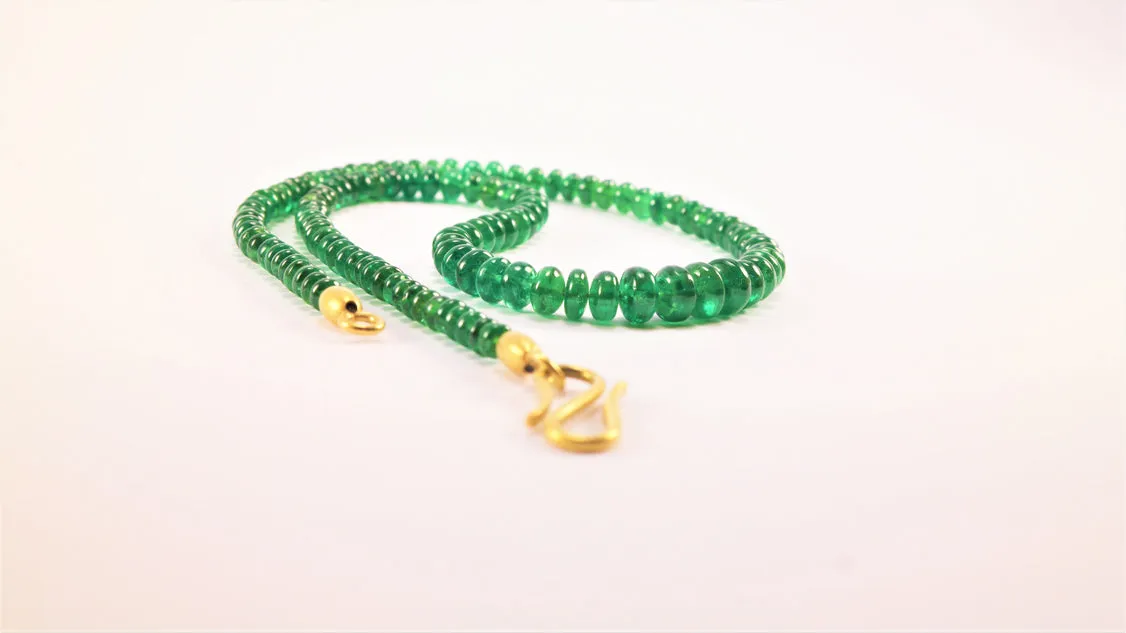 Fine Natural Tsavorite Nacklace of The Finest Quality