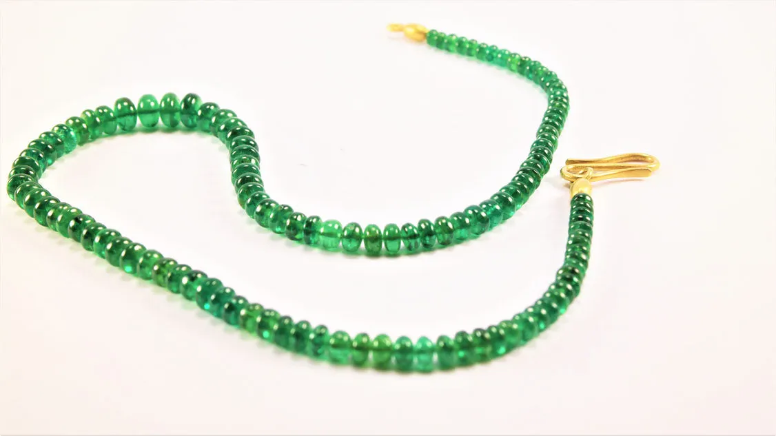 Fine Natural Tsavorite Nacklace of The Finest Quality