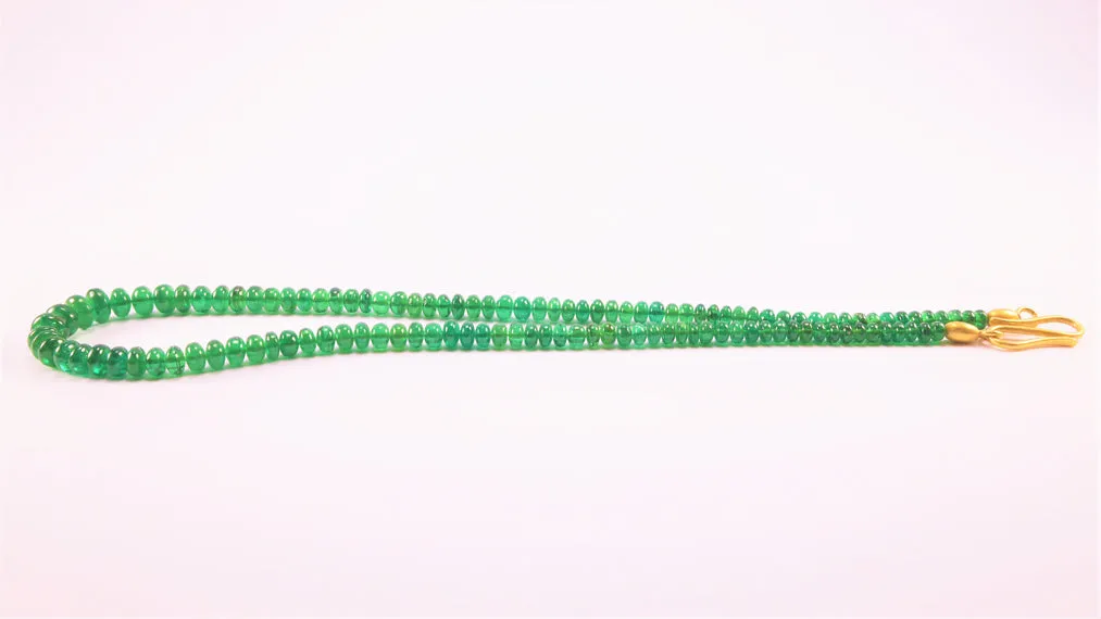 Fine Natural Tsavorite Nacklace of The Finest Quality