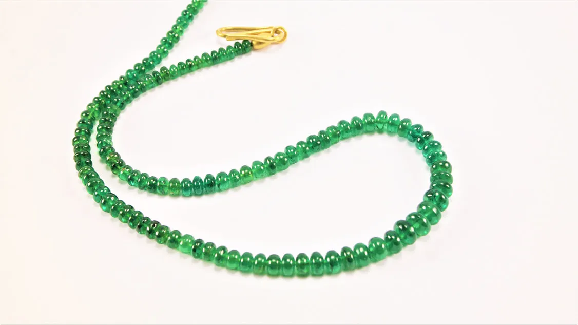 Fine Natural Tsavorite Nacklace of The Finest Quality