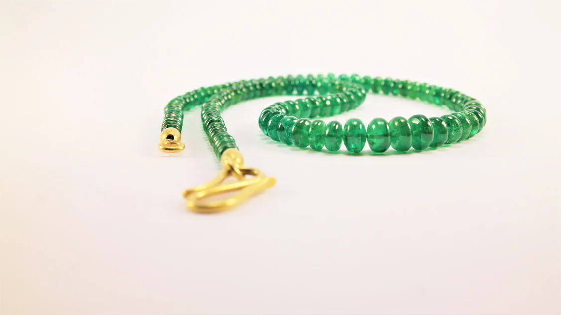 Fine Natural Tsavorite Nacklace of The Finest Quality
