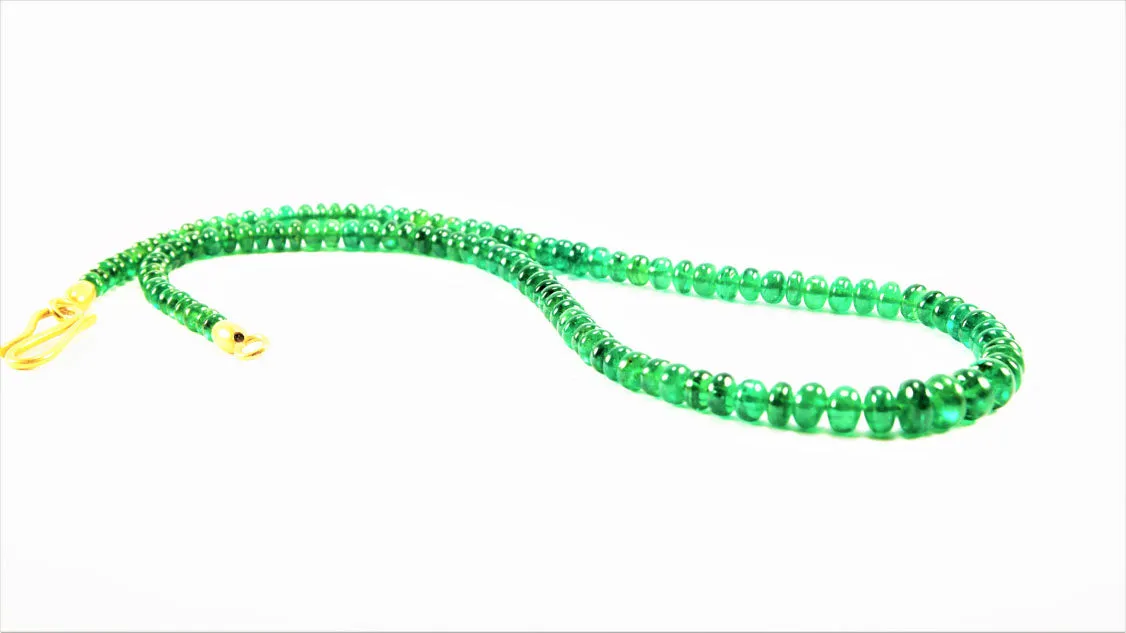 Fine Natural Tsavorite Nacklace of The Finest Quality