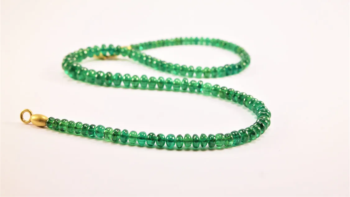 Fine Natural Tsavorite Nacklace of The Finest Quality