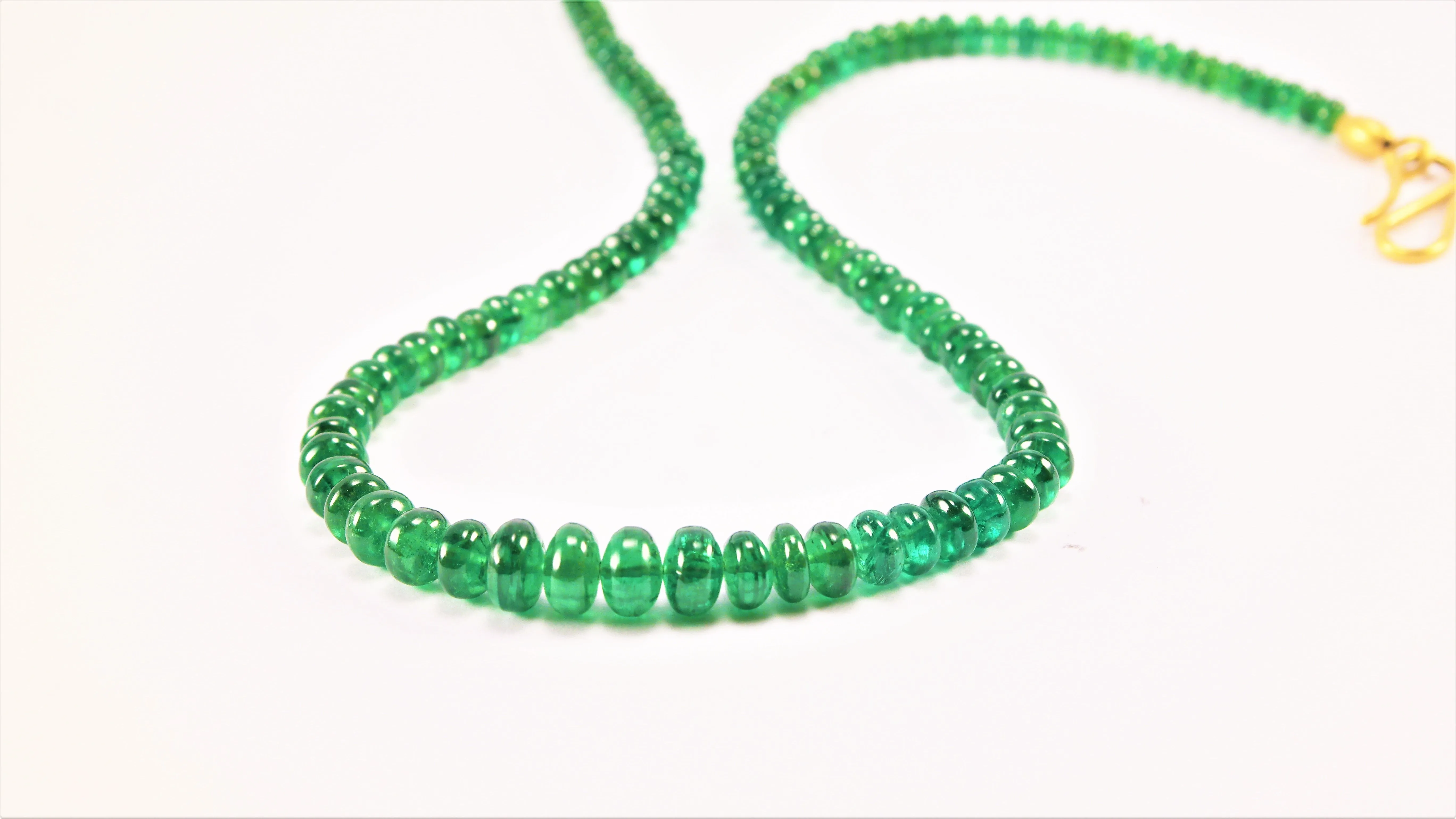 Fine Natural Tsavorite Nacklace of The Finest Quality