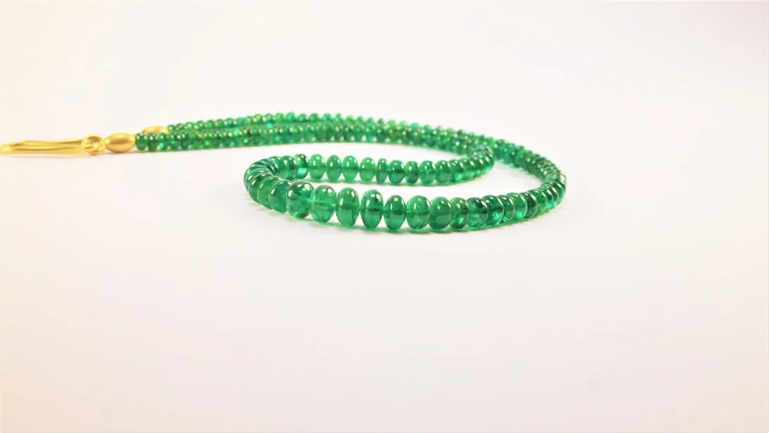 Fine Natural Tsavorite Nacklace of The Finest Quality