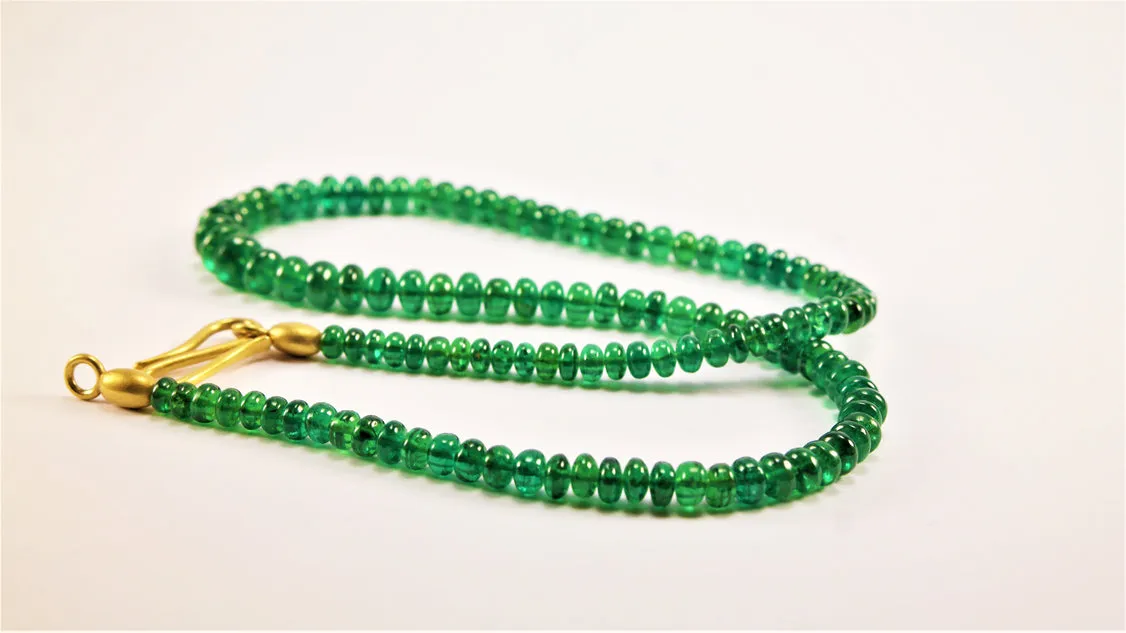 Fine Natural Tsavorite Nacklace of The Finest Quality