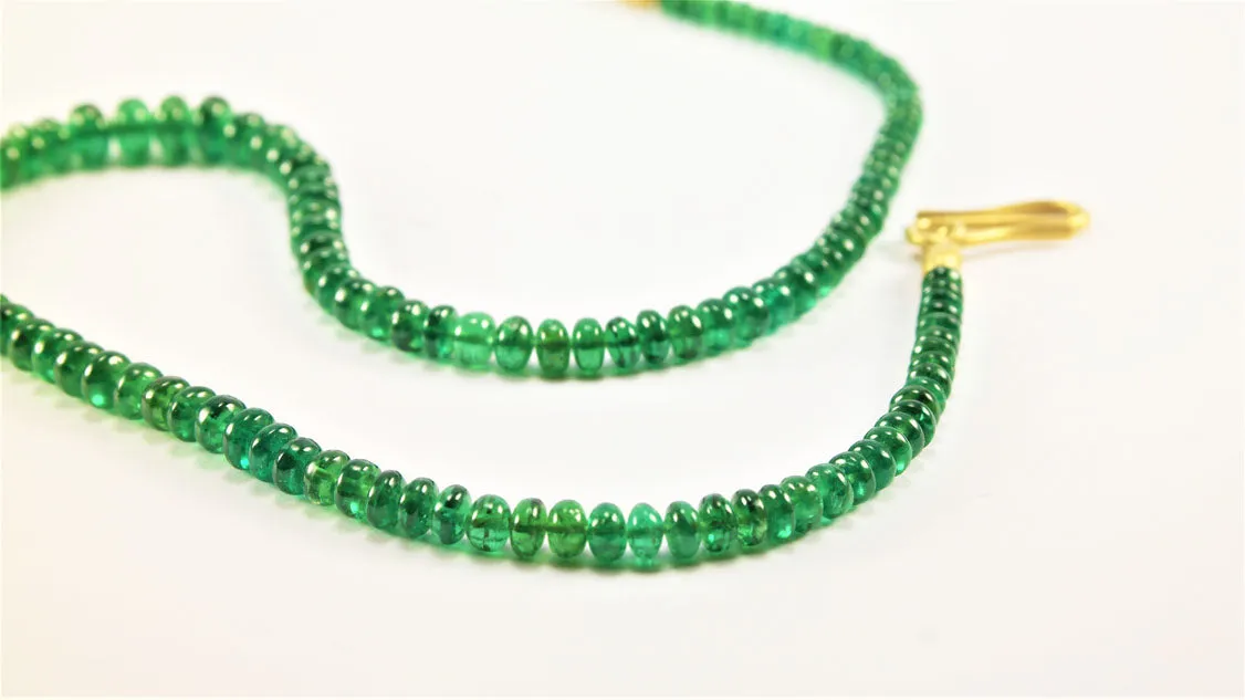 Fine Natural Tsavorite Nacklace of The Finest Quality