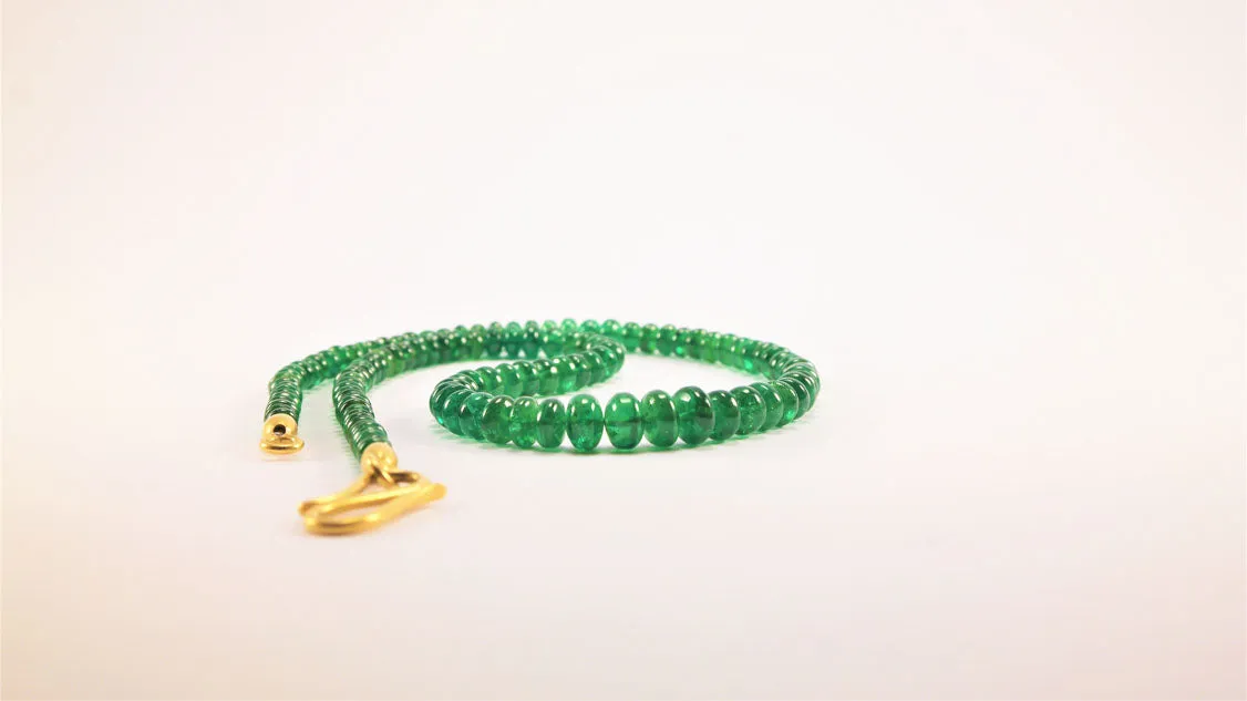 Fine Natural Tsavorite Nacklace of The Finest Quality