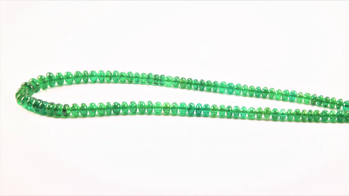 Fine Natural Tsavorite Nacklace of The Finest Quality