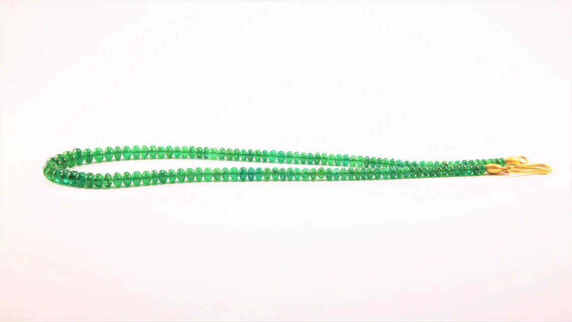 Fine Natural Tsavorite Nacklace of The Finest Quality