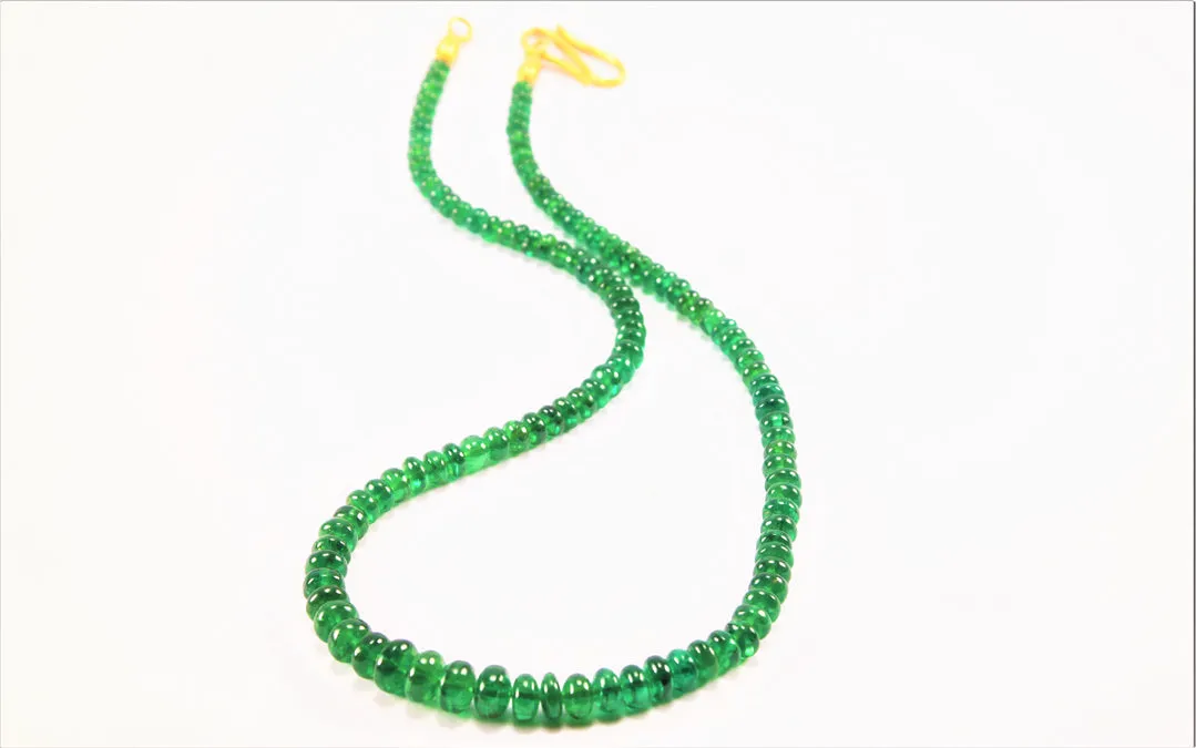 Fine Natural Tsavorite Nacklace of The Finest Quality