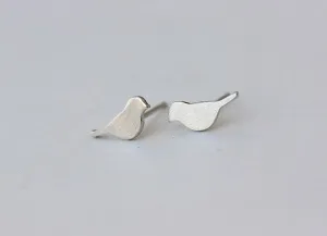 Fresh Accessories - Birds Sterling Silver Stud Earrings
