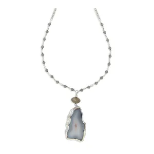 Gladness Stone Pendant Necklace